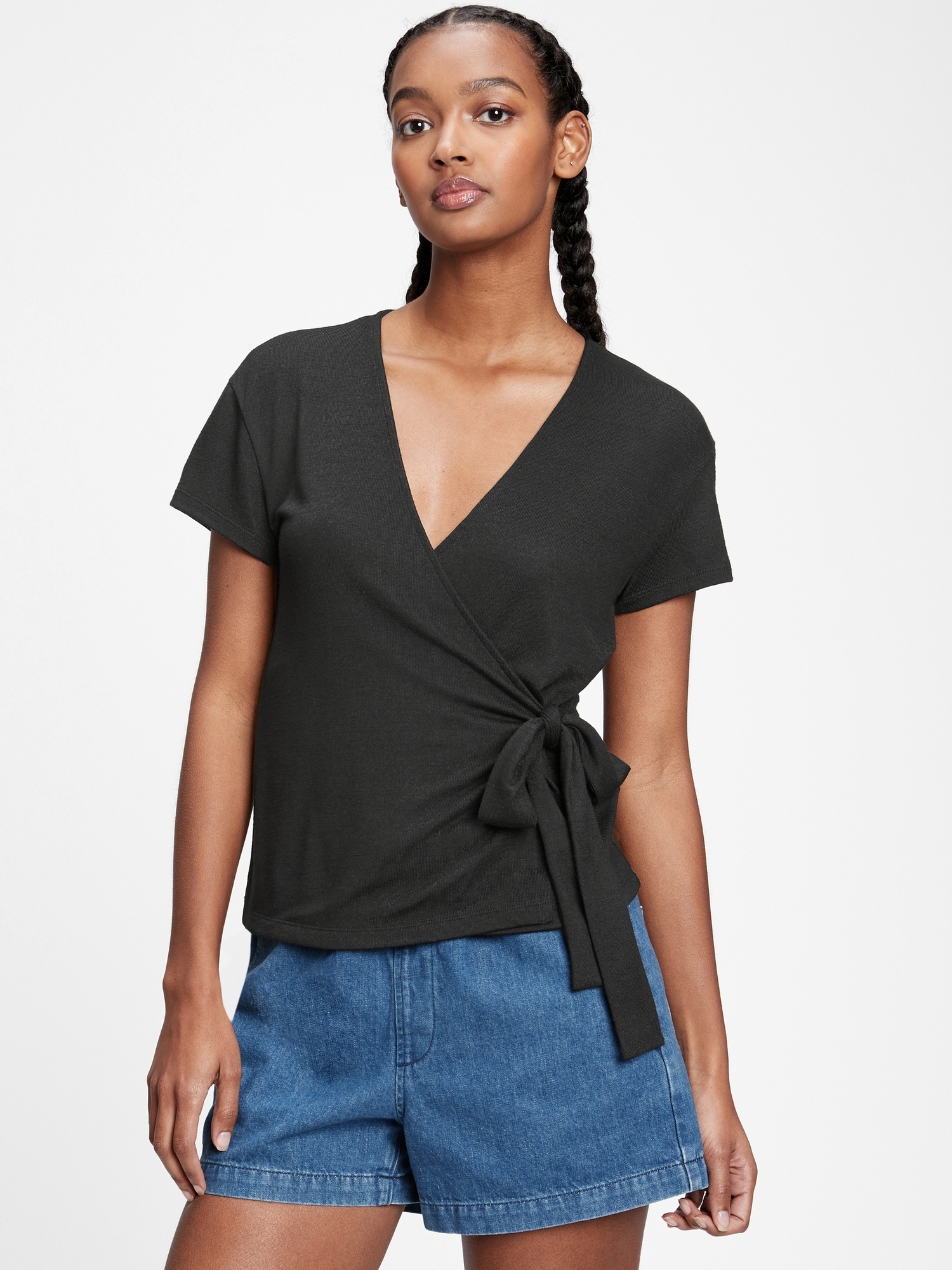 gap wrap shirt