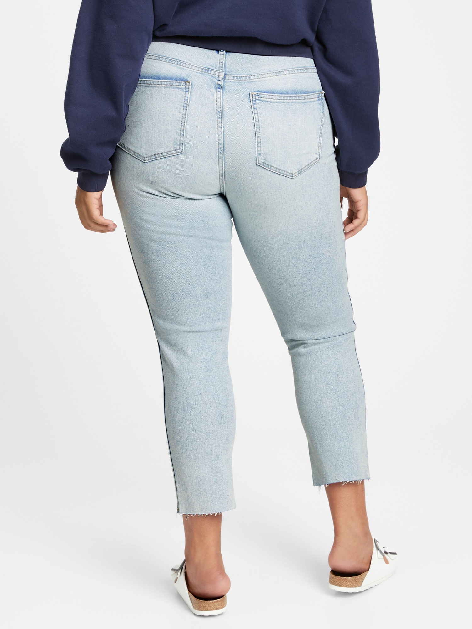 ultra high rise vintage flare jeans