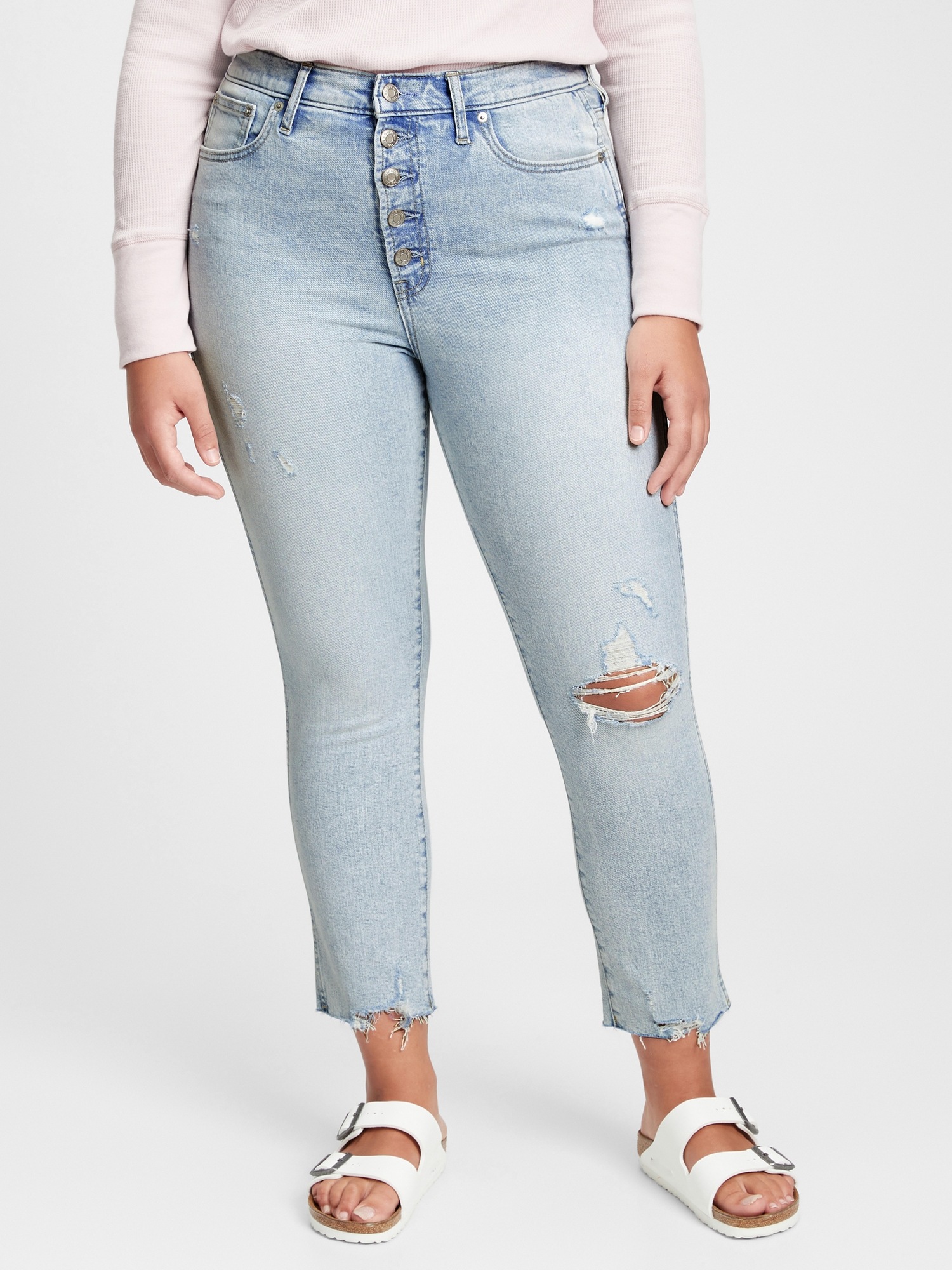 ultra high rise vintage flare jeans