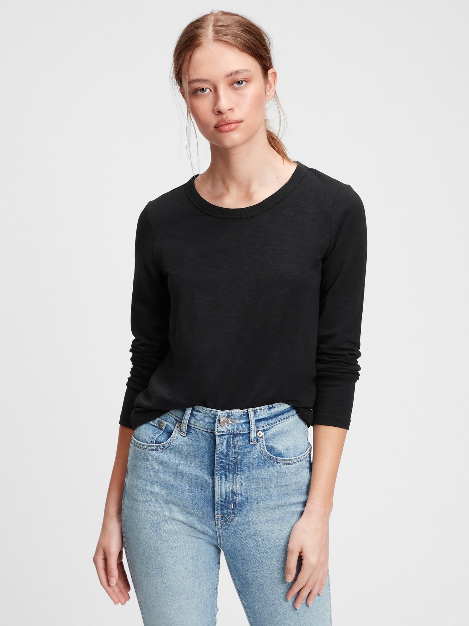 gap factory long sleeve tee