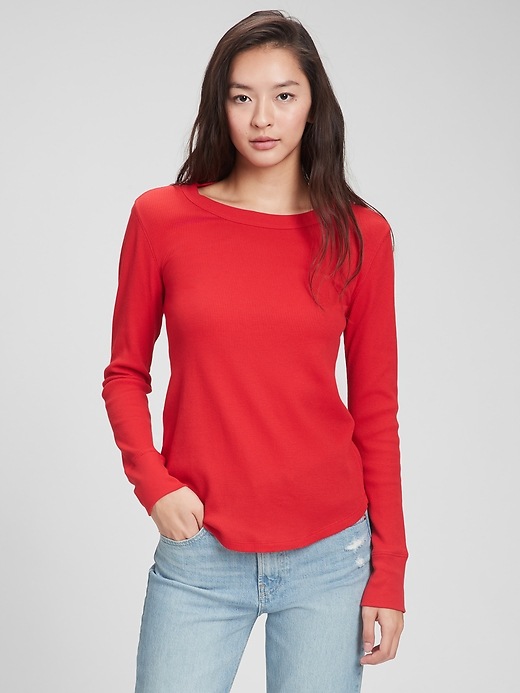 gap factory waffle knit shirt