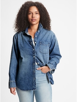 Denim Boyfriend Shirt