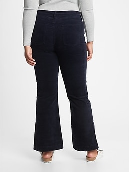 High Rise Vintage Flare Corduroy Pants with Washwell | Gap Factory