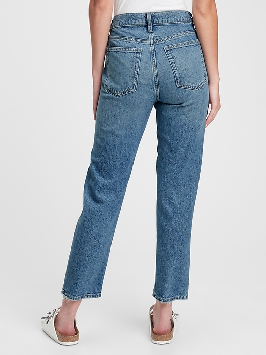 High Rise Cheeky Straight Jeans | Gap Factory