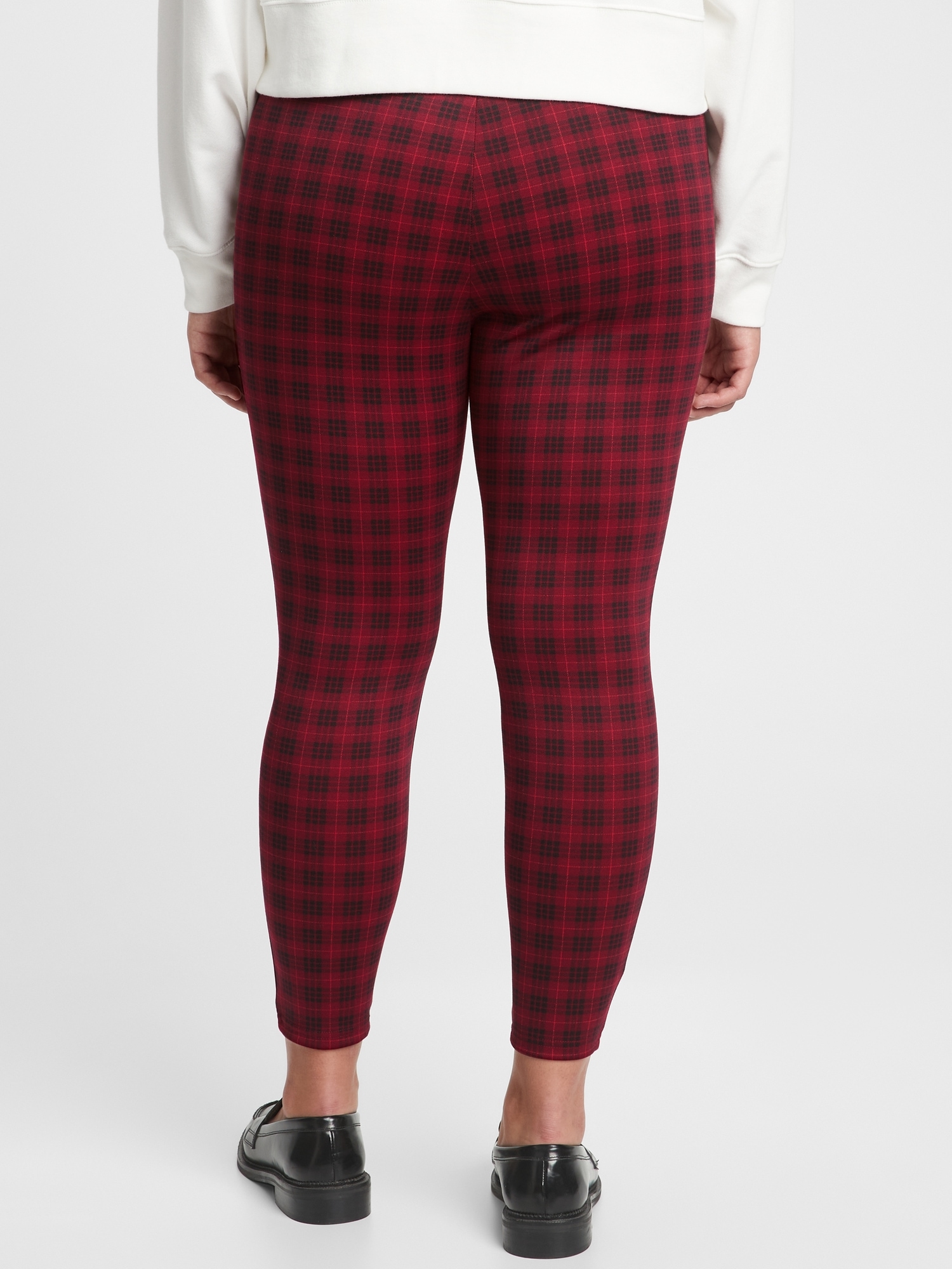 High Rise Print Ponte Leggings | Gap Factory