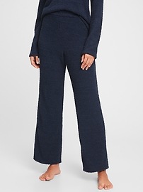 Chenille Wide-Leg Pants