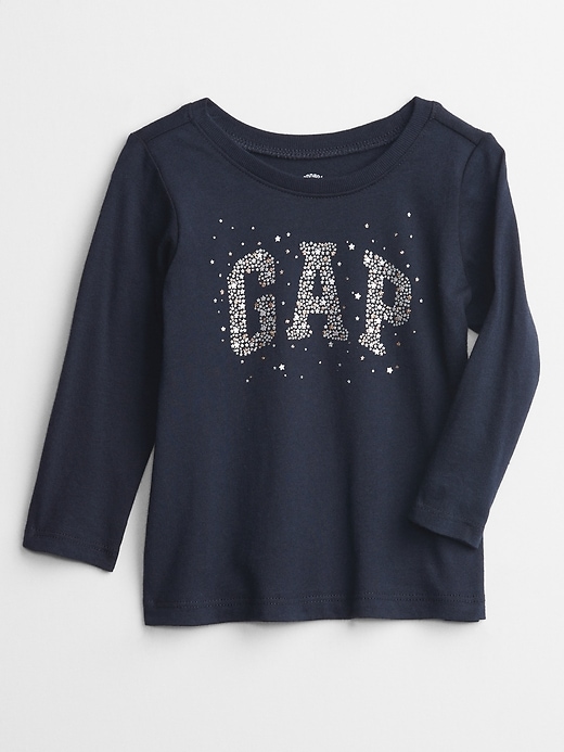 babyGap Long Sleeve Gap Logo T-Shirt | Gap Factory