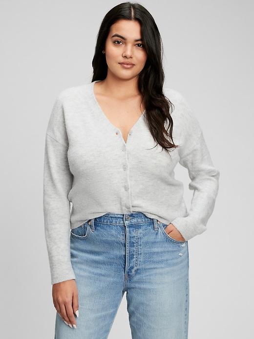 gap v neck cardigan