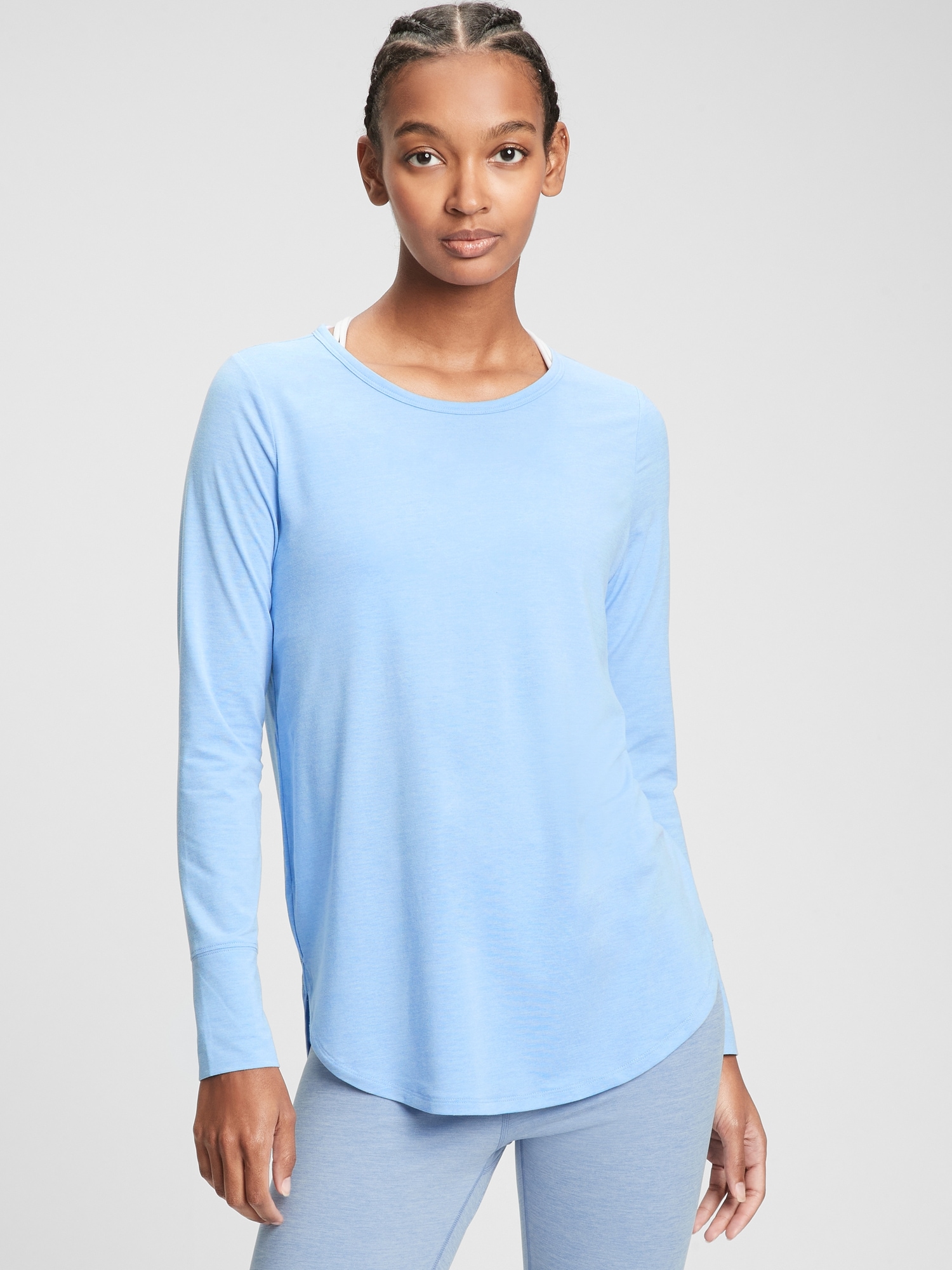 GapFit Brushed Jersey T-Shirt