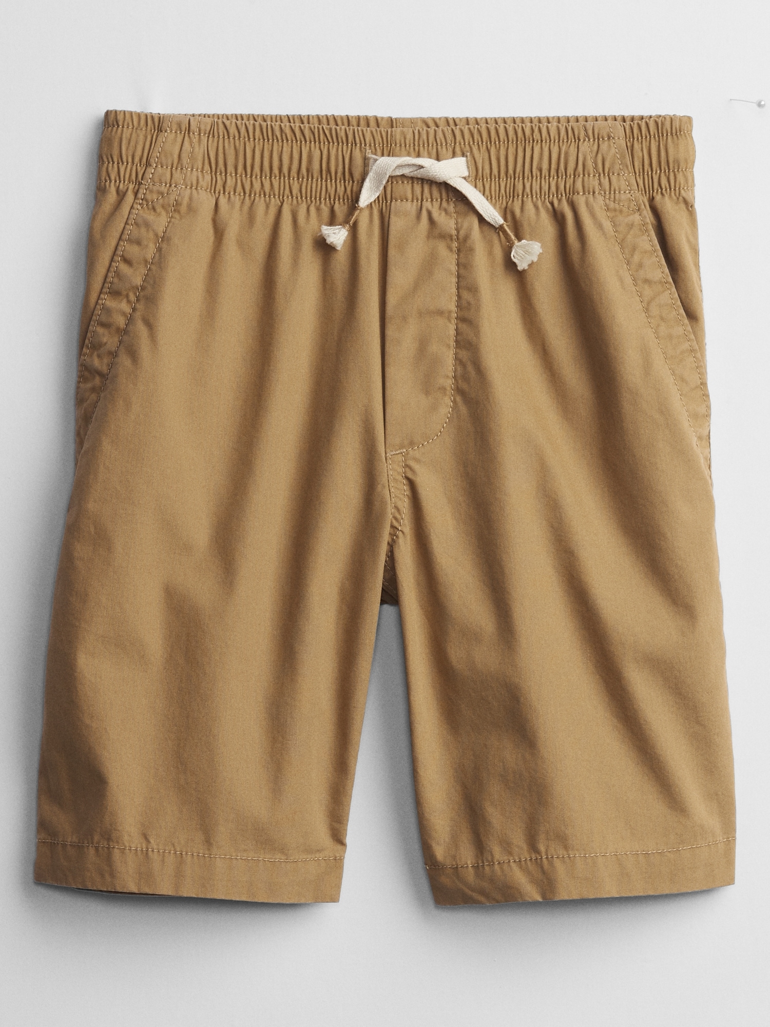 Kids Pull-On Poplin Shorts with Washwell | Gap Factory