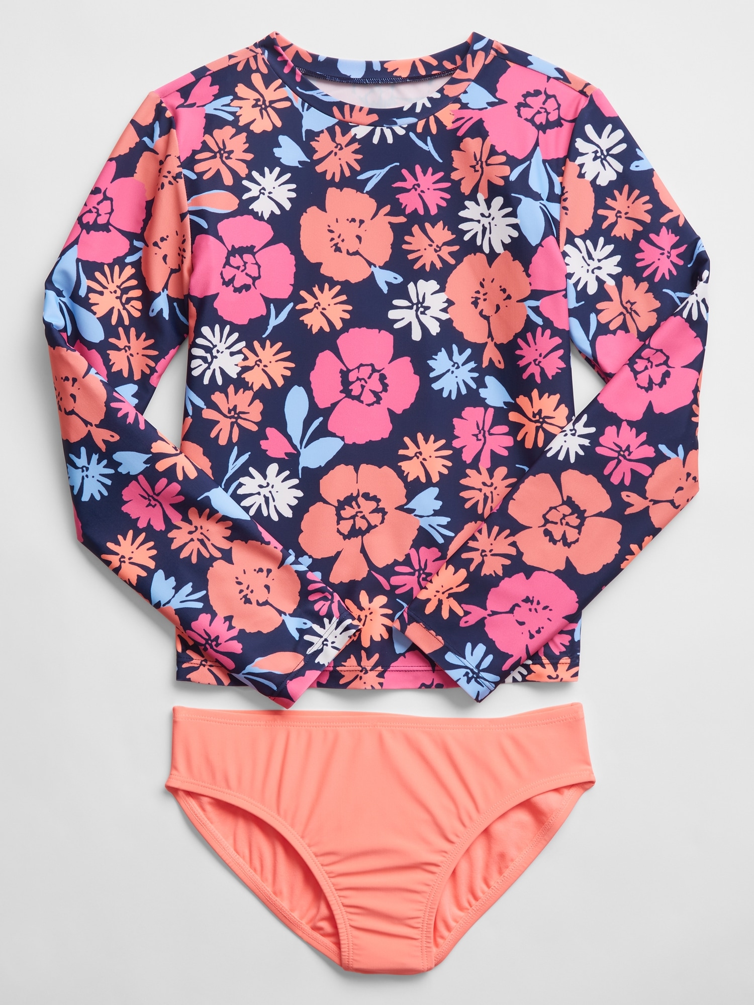 Kids Rash Guard Swim Two-Piece