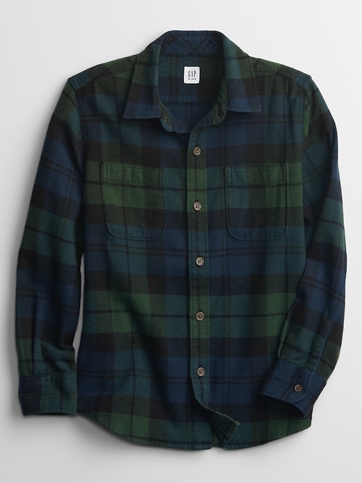 gap kids flannel