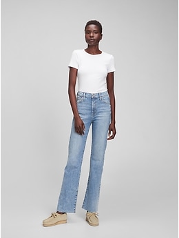 High Rise Vintage Flare Jeans