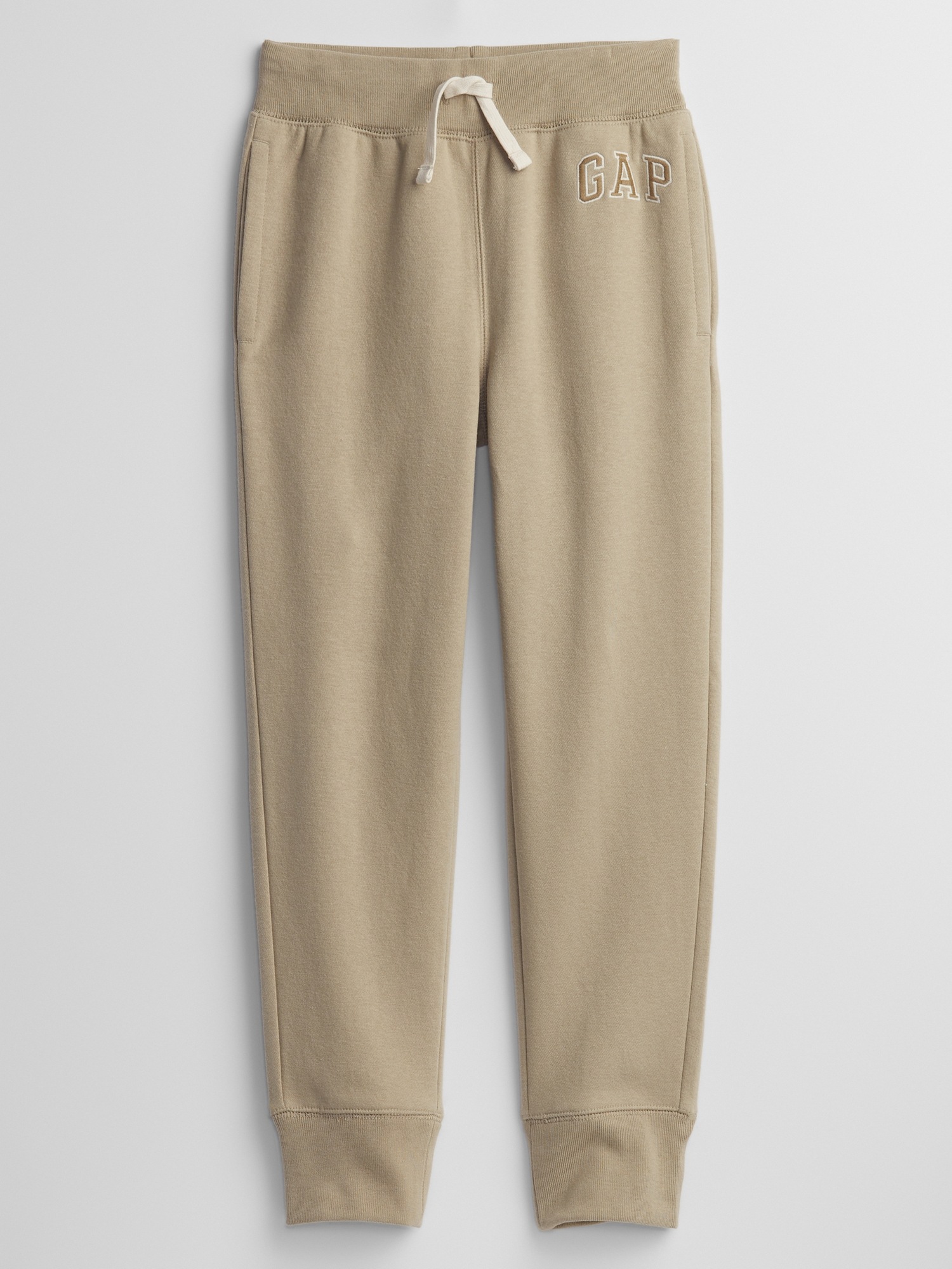 gap logo joggers