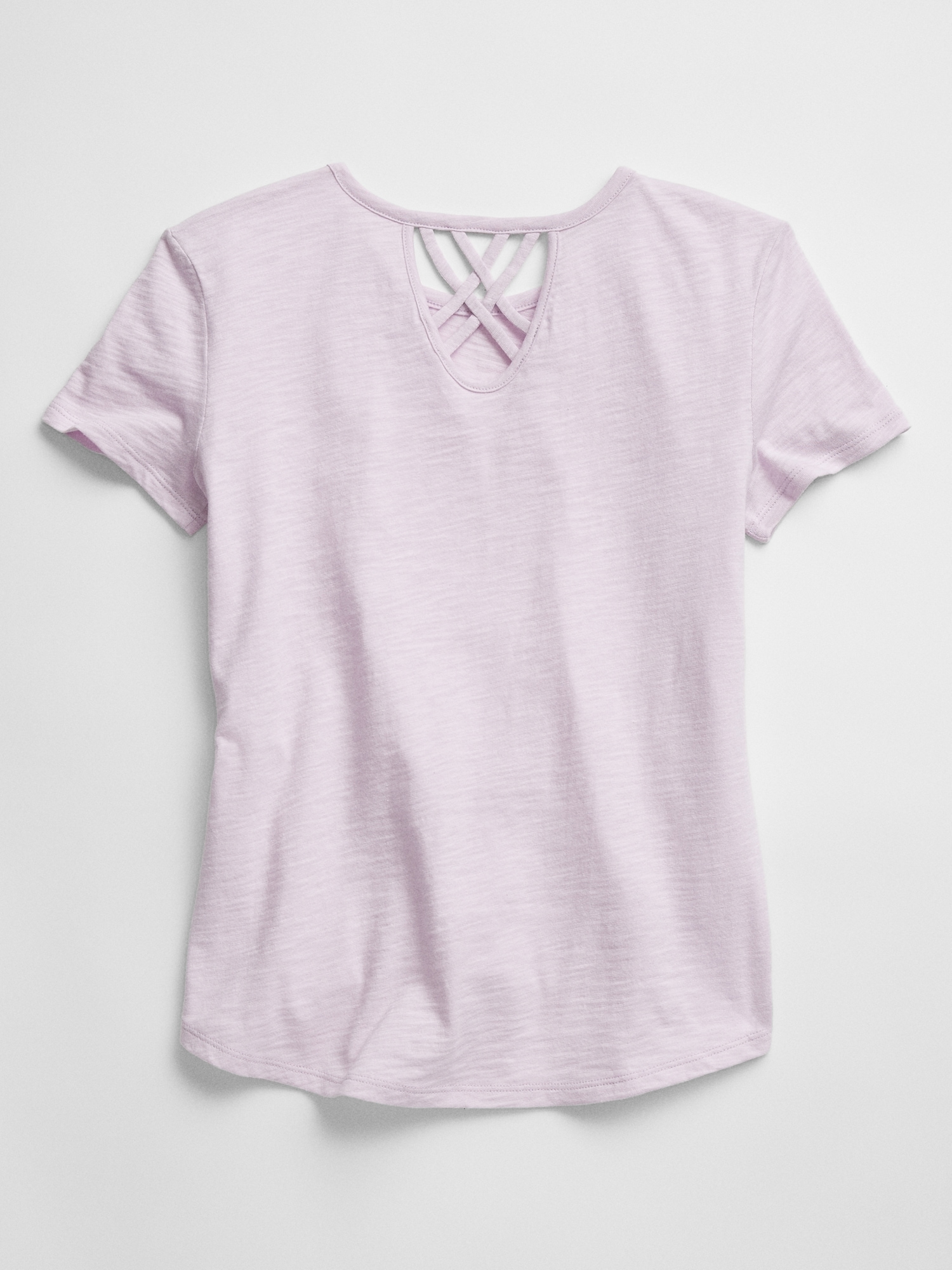 American Eagle Lilac Soft & Sexy Jersey Stretch Criss Cross