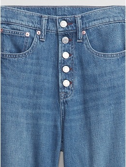 Gap Jeans Womens Size 10 Ankle 5 Pocket Button Fly Low Rise 100 % Cotton  Made in USA 