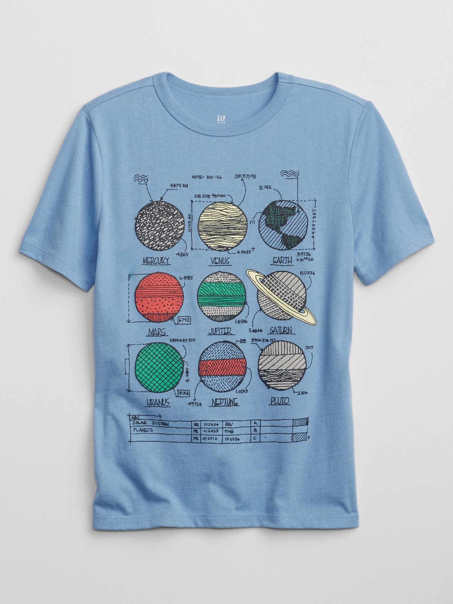 gap planets t shirt