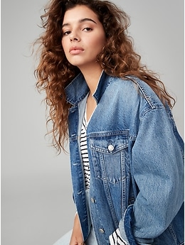 Oversized icon cheap denim jacket