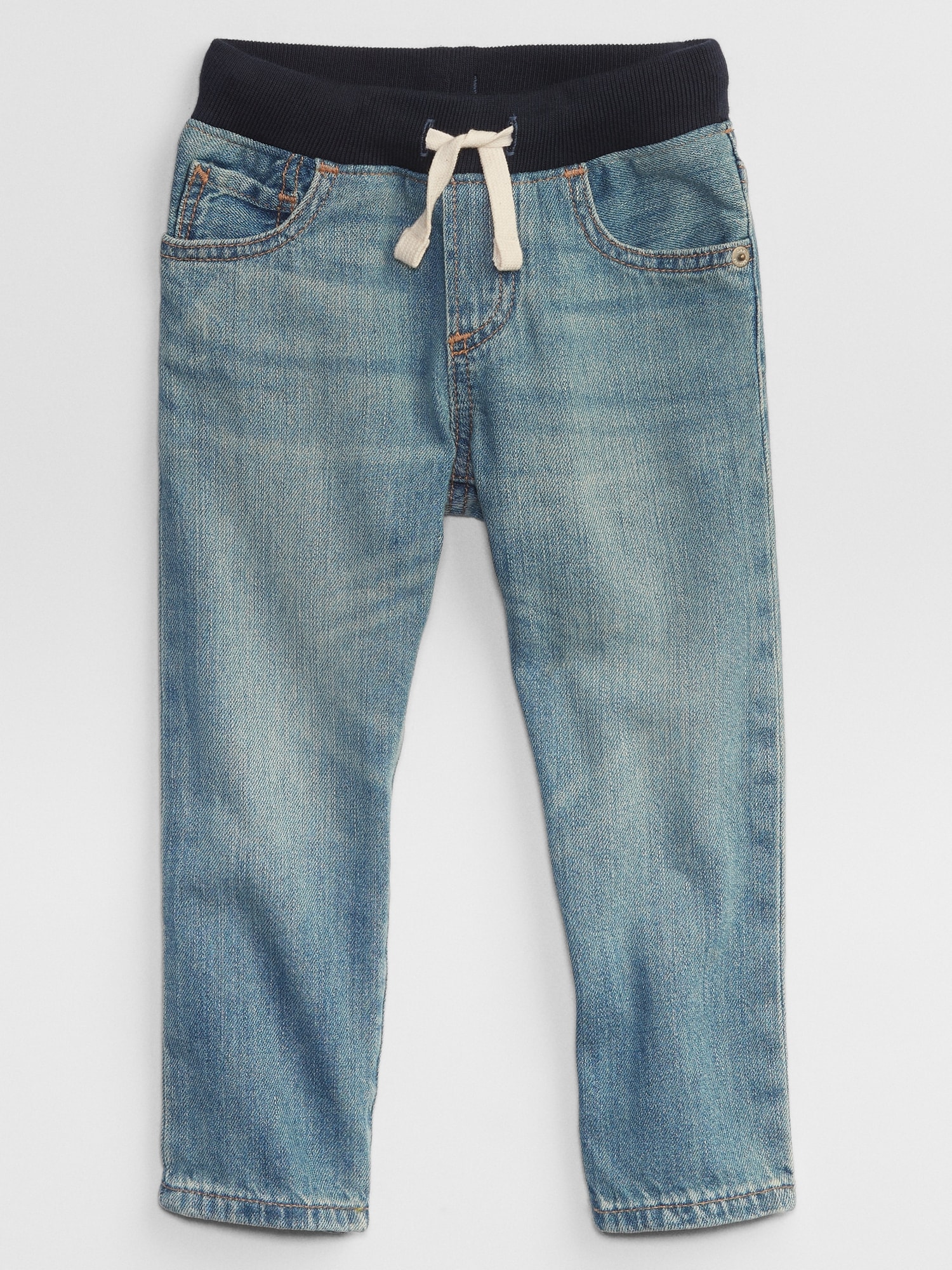 Distressed Jeans - easyfit comfortable and stylish pullon style jeans