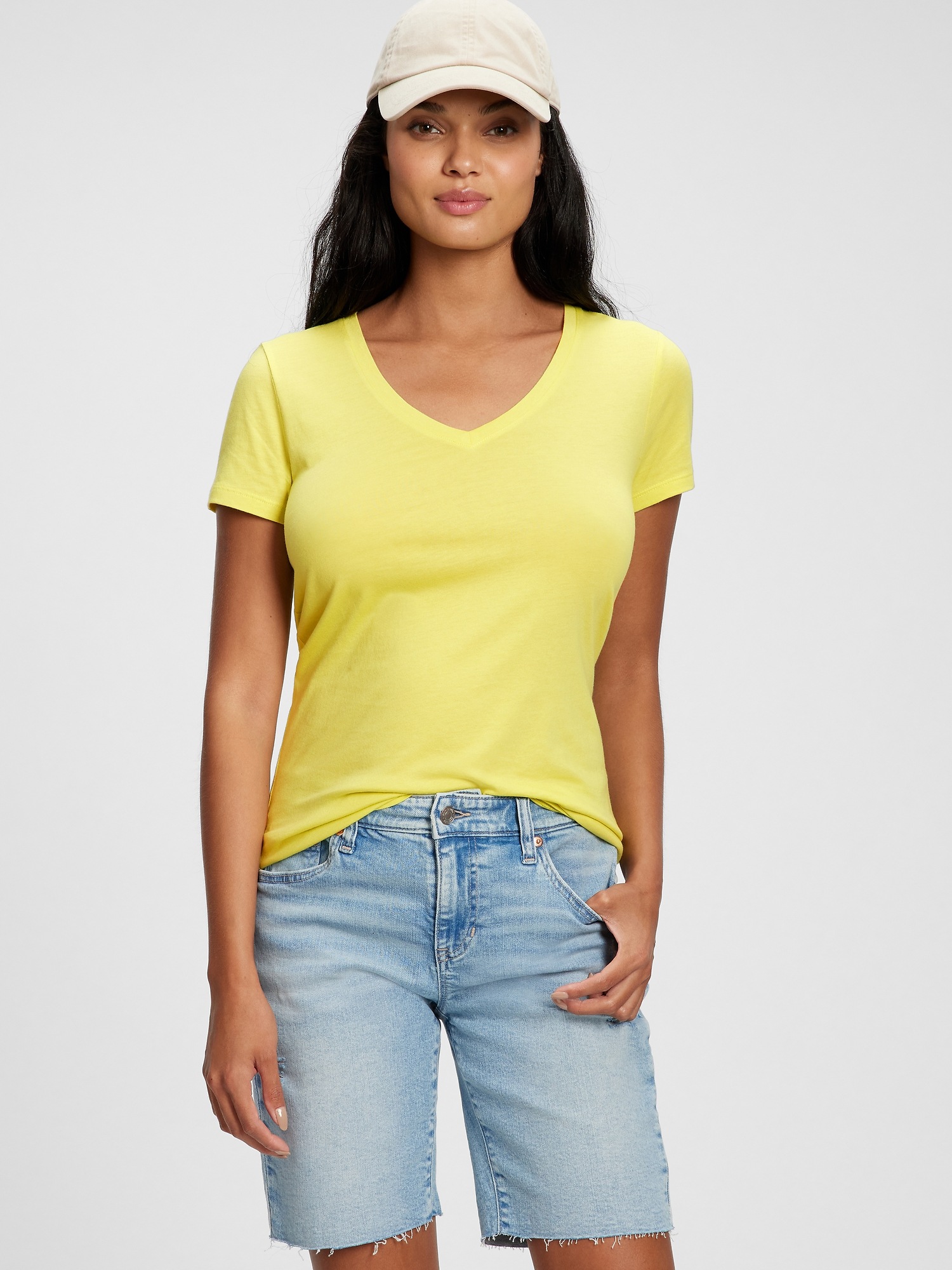 favorite-v-neck-t-shirt-gap-factory