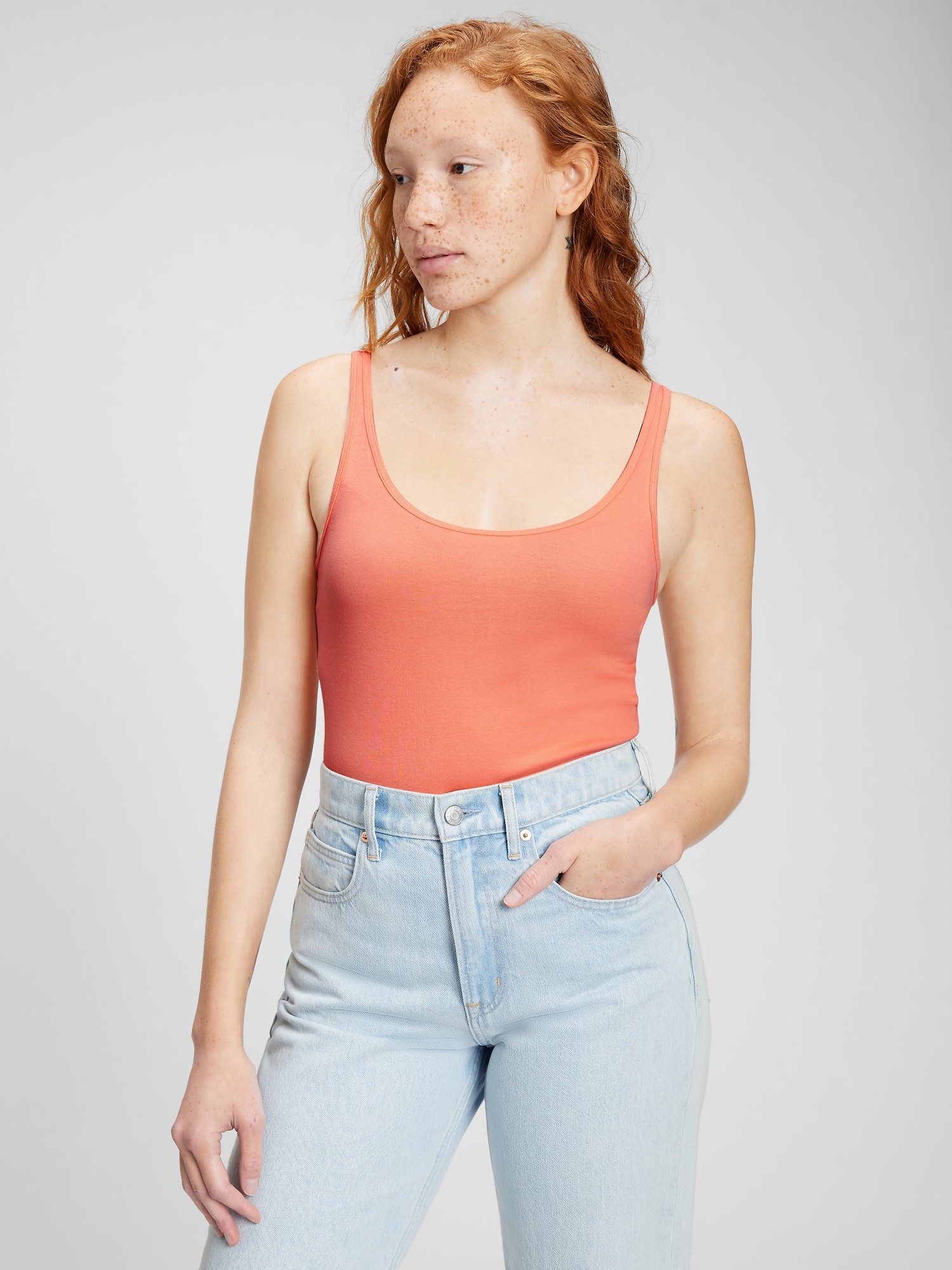 gap factory ribbed tank top