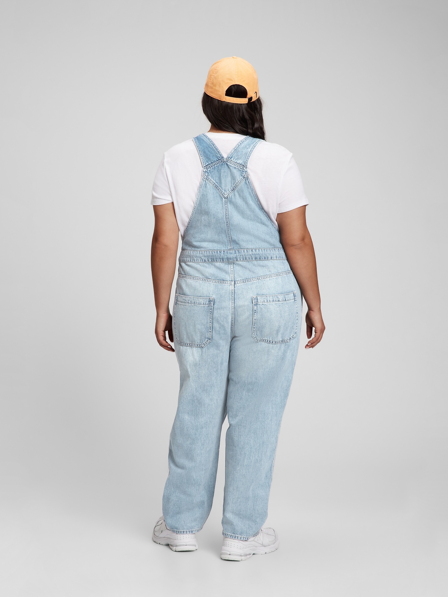 gap factory denim overalls