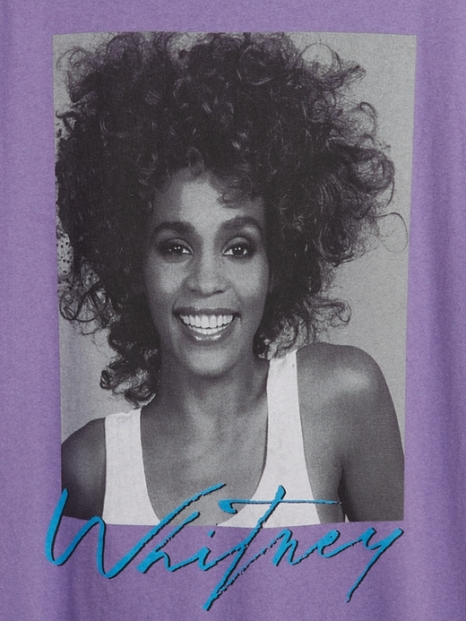 Whitney Houston Graphic T-Shirt | Gap Factory