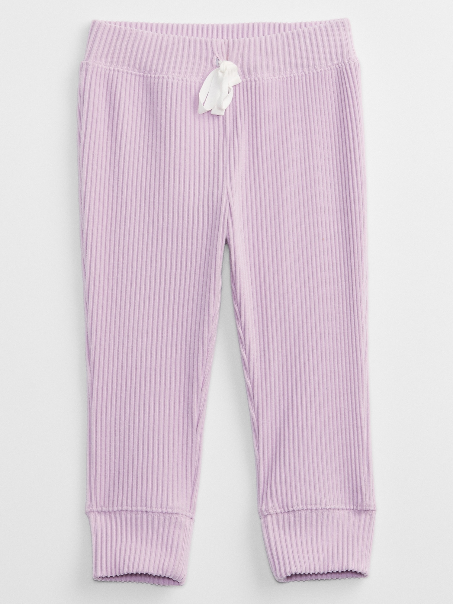  GAP Baby Girls Cozy Leggings, Lavender Frost, 0-3