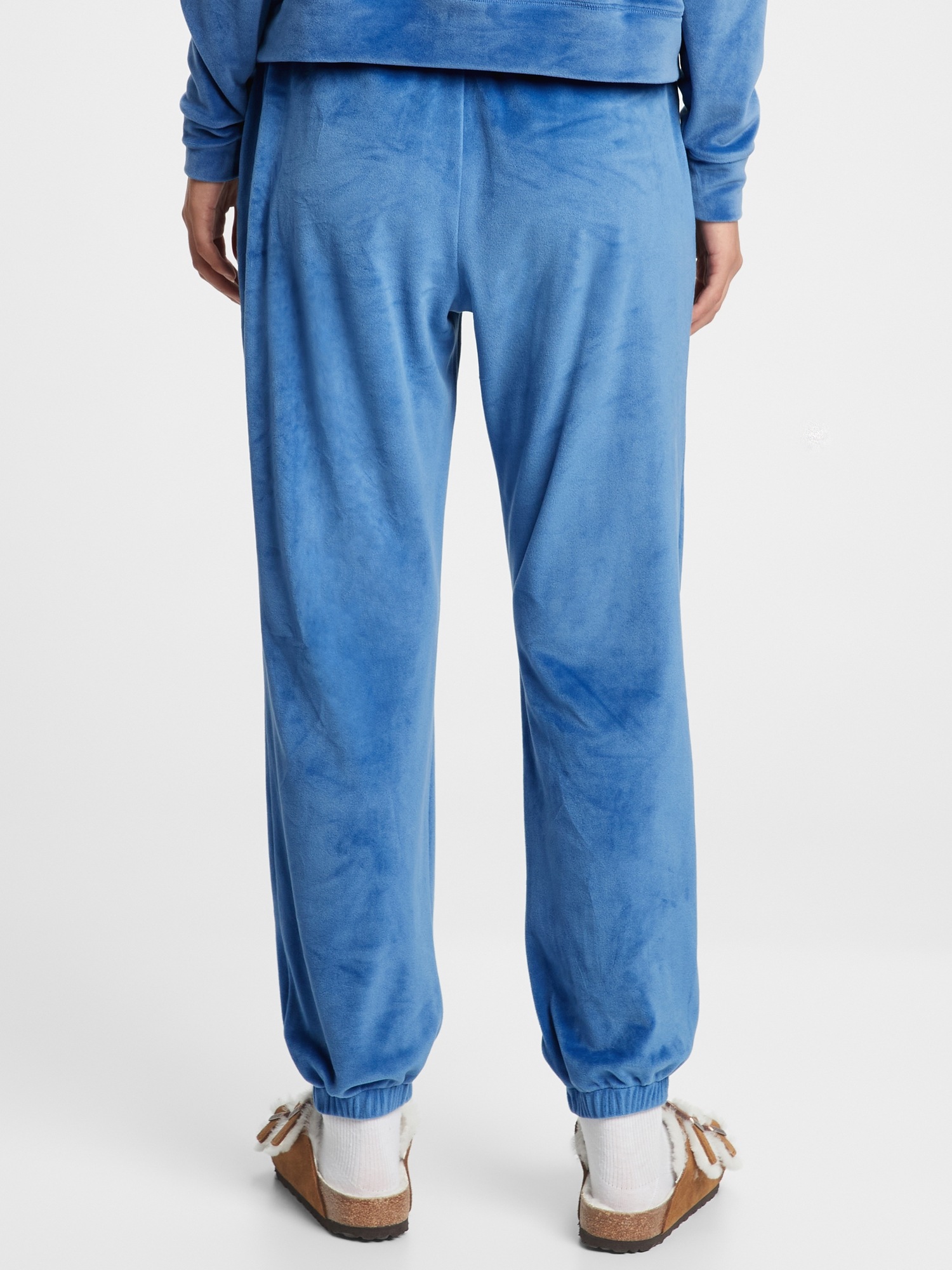 gap velour joggers