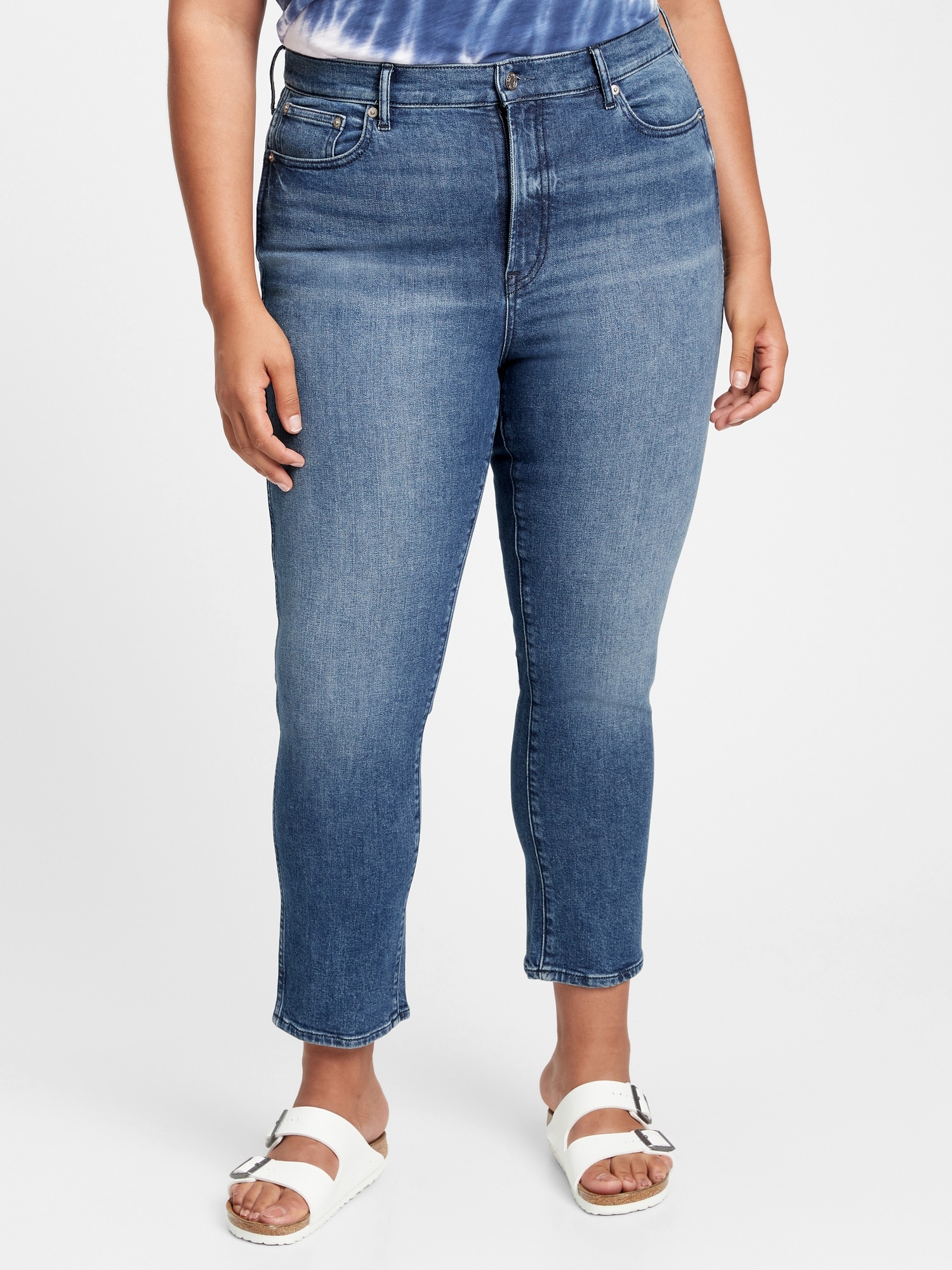 High Rise Vintage Slim Jeans | Gap Factory