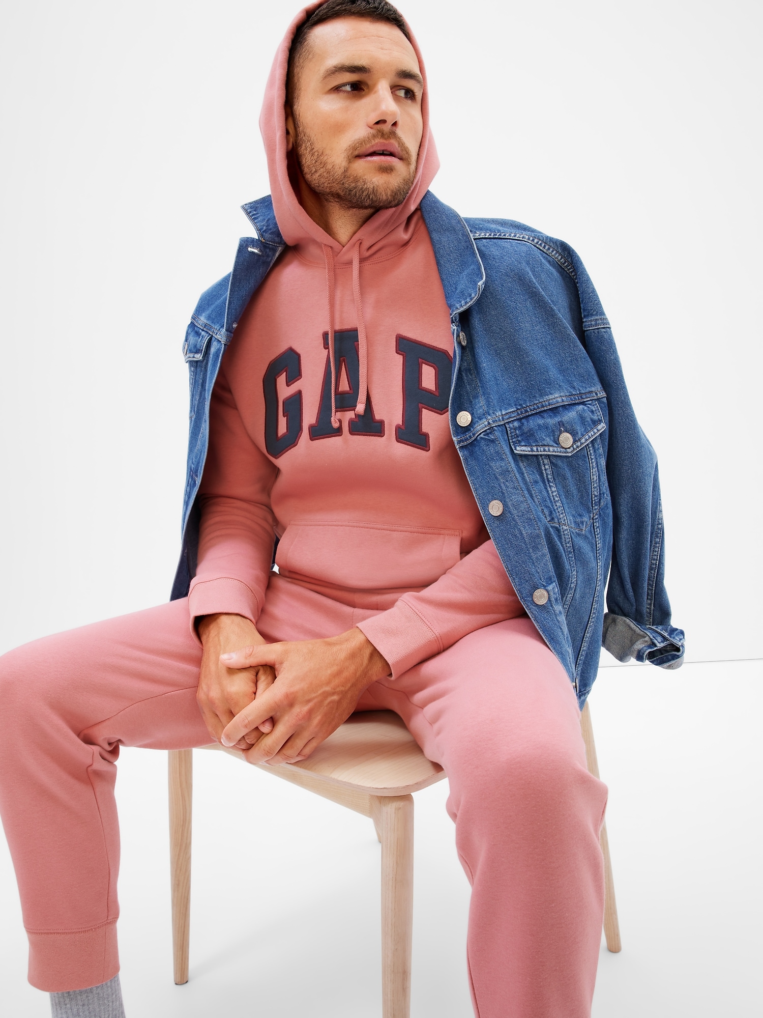 Gap Men's Arch Logo Hoodie