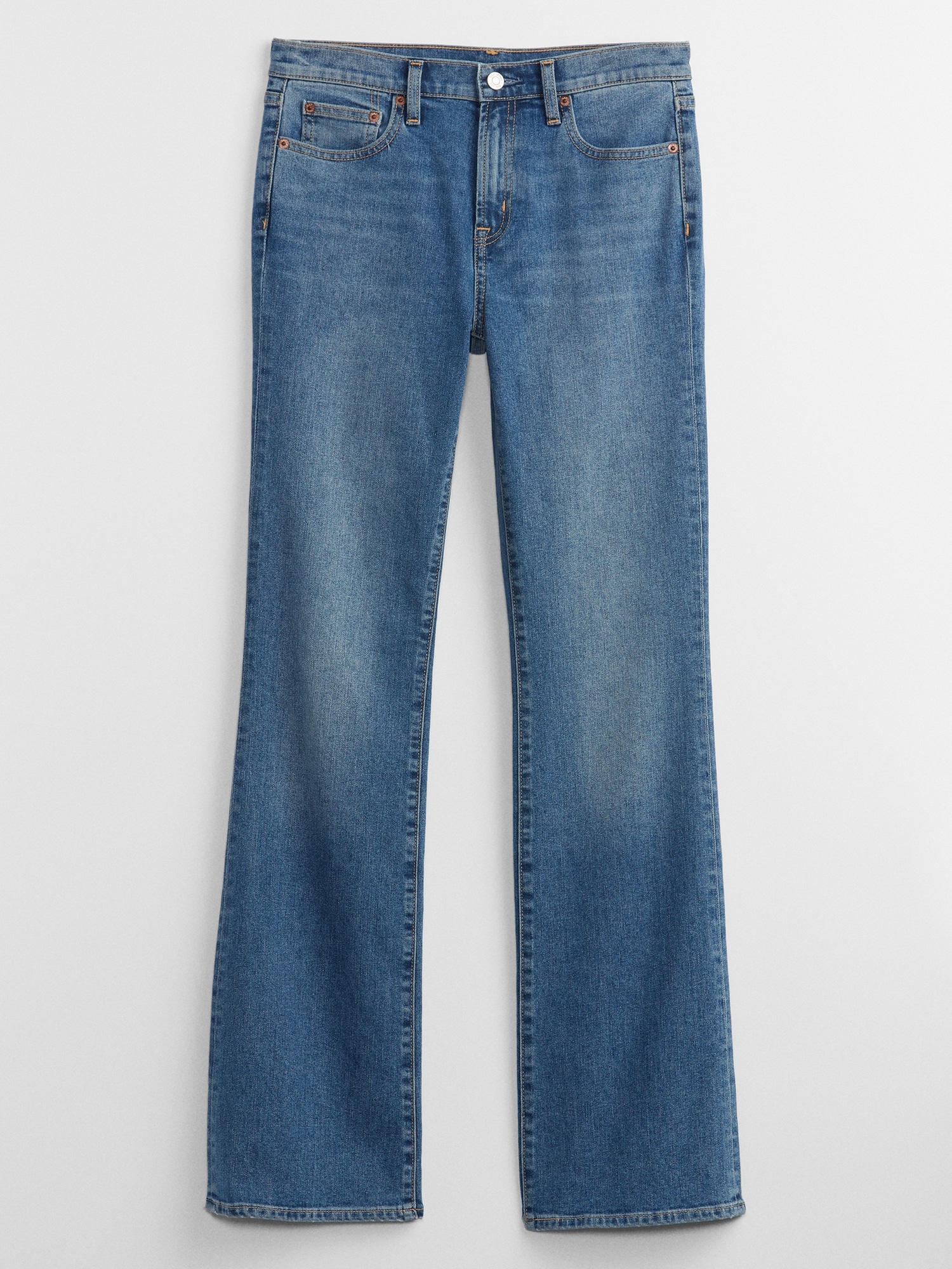 Buy Gap Mid Rise Bootcut Jeans from the Gap online shop