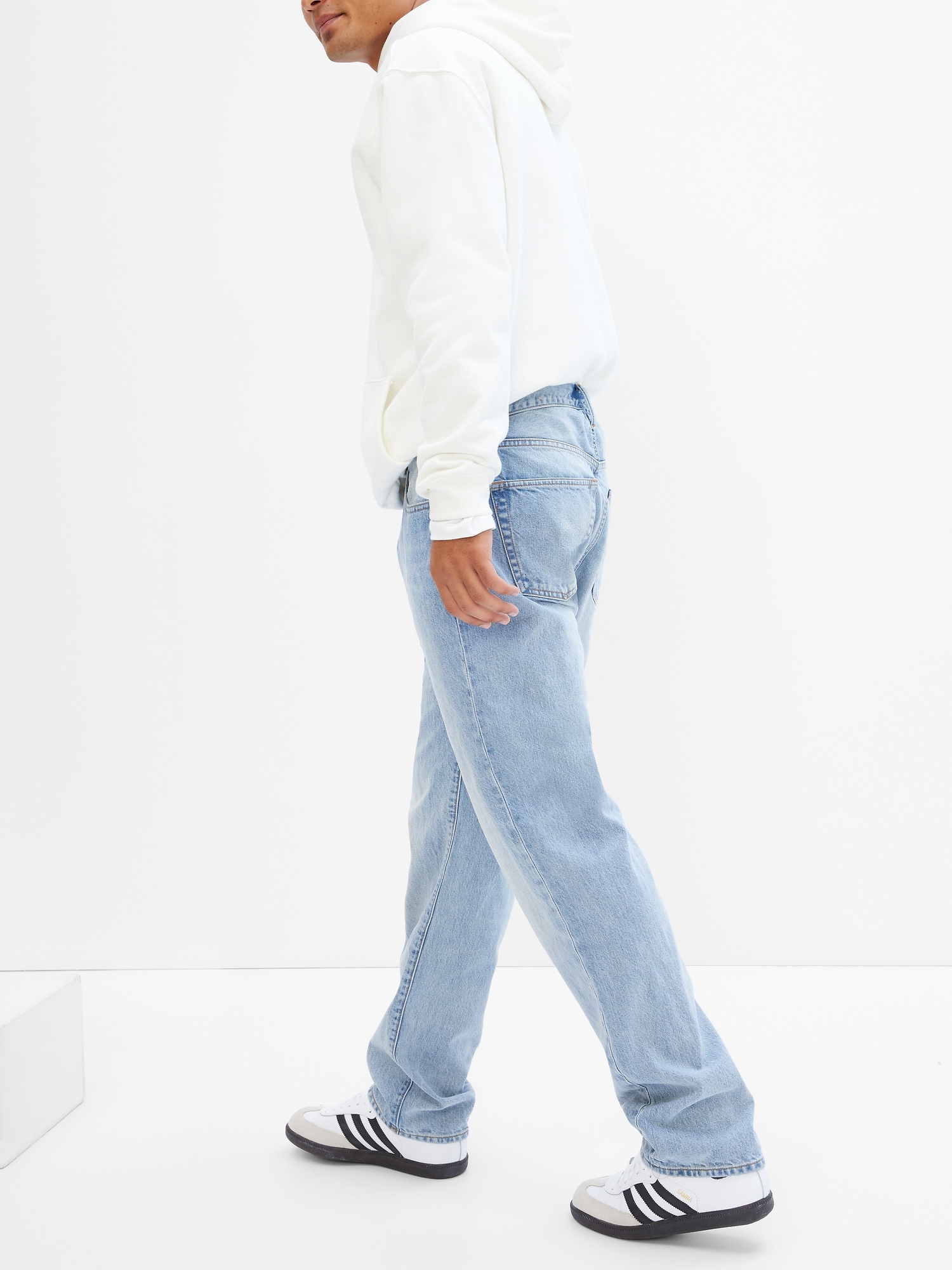 Shop Men MEDIUMWAS '90s Original Straight Jeans with Washwell - 14 KWD in  Kuwait