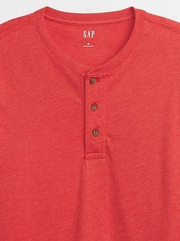 Shop Men MOUNTAINPI Everyday Soft Henley T-Shirt - L - 101 AED in KSA