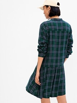 Gap deals plaid dress