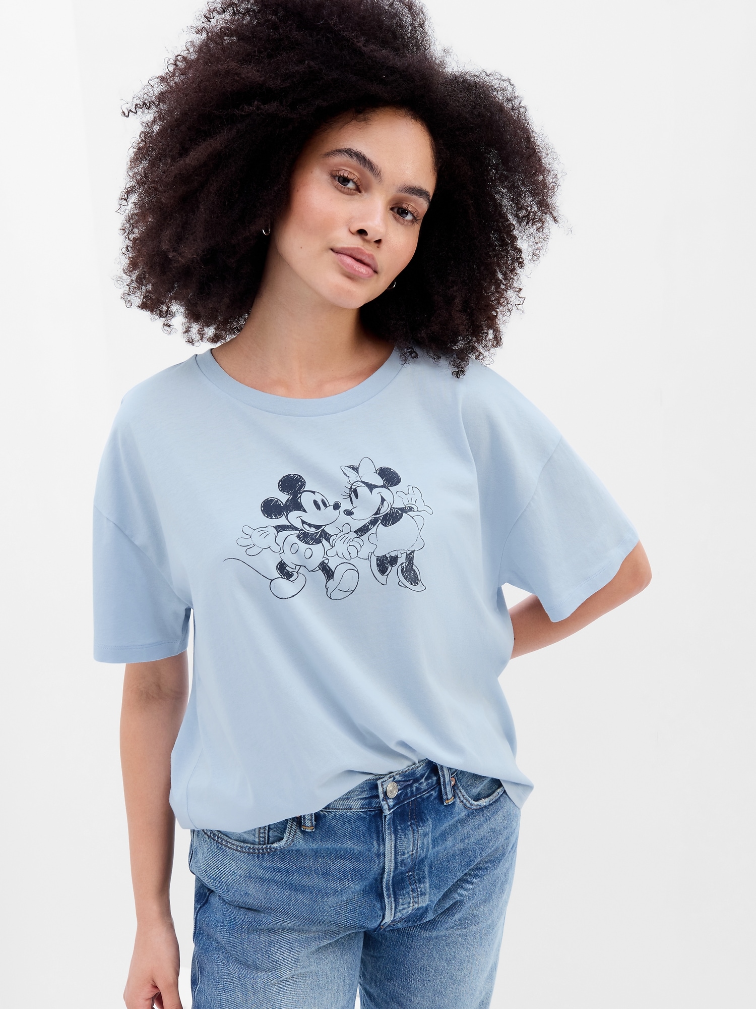 Men's Relaxed Mickey Mouse Graphic Tee