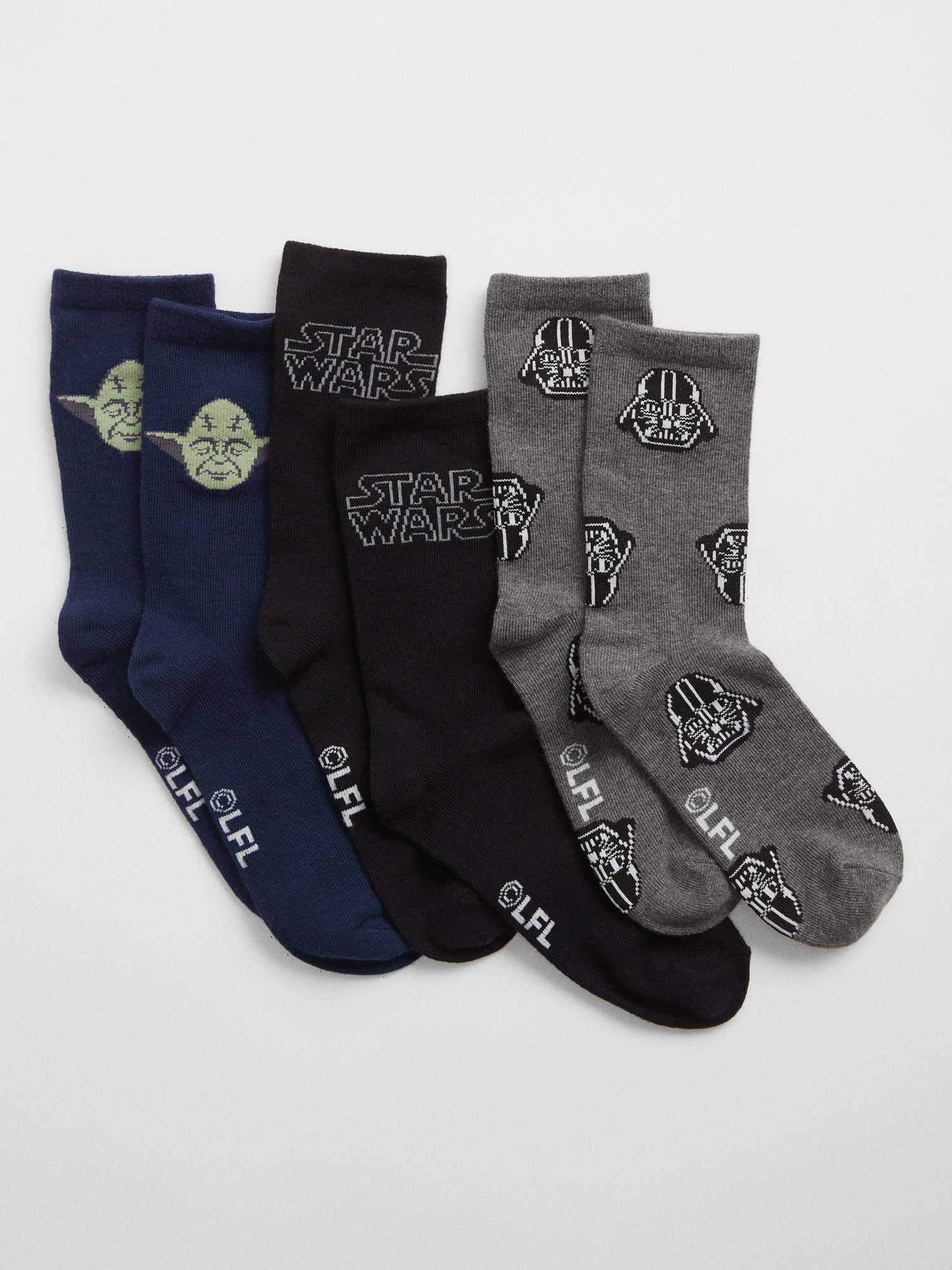 GapKids | Star Wars™ Crew Socks (3-Pack) | Gap Factory