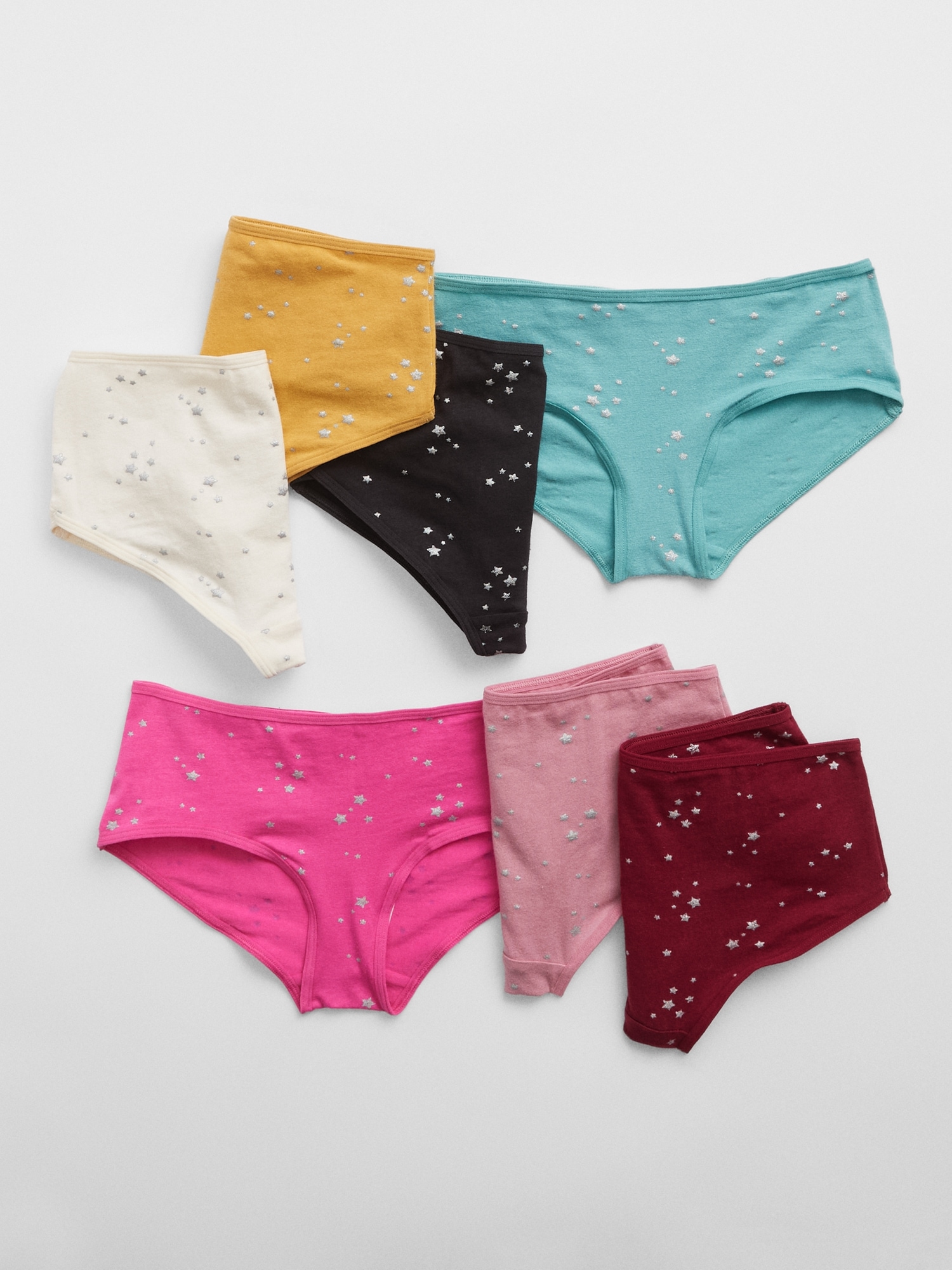 NEW GAP KIDS DISNEY Girls Small Underwear Small 6-7 NWOT 4 Pair