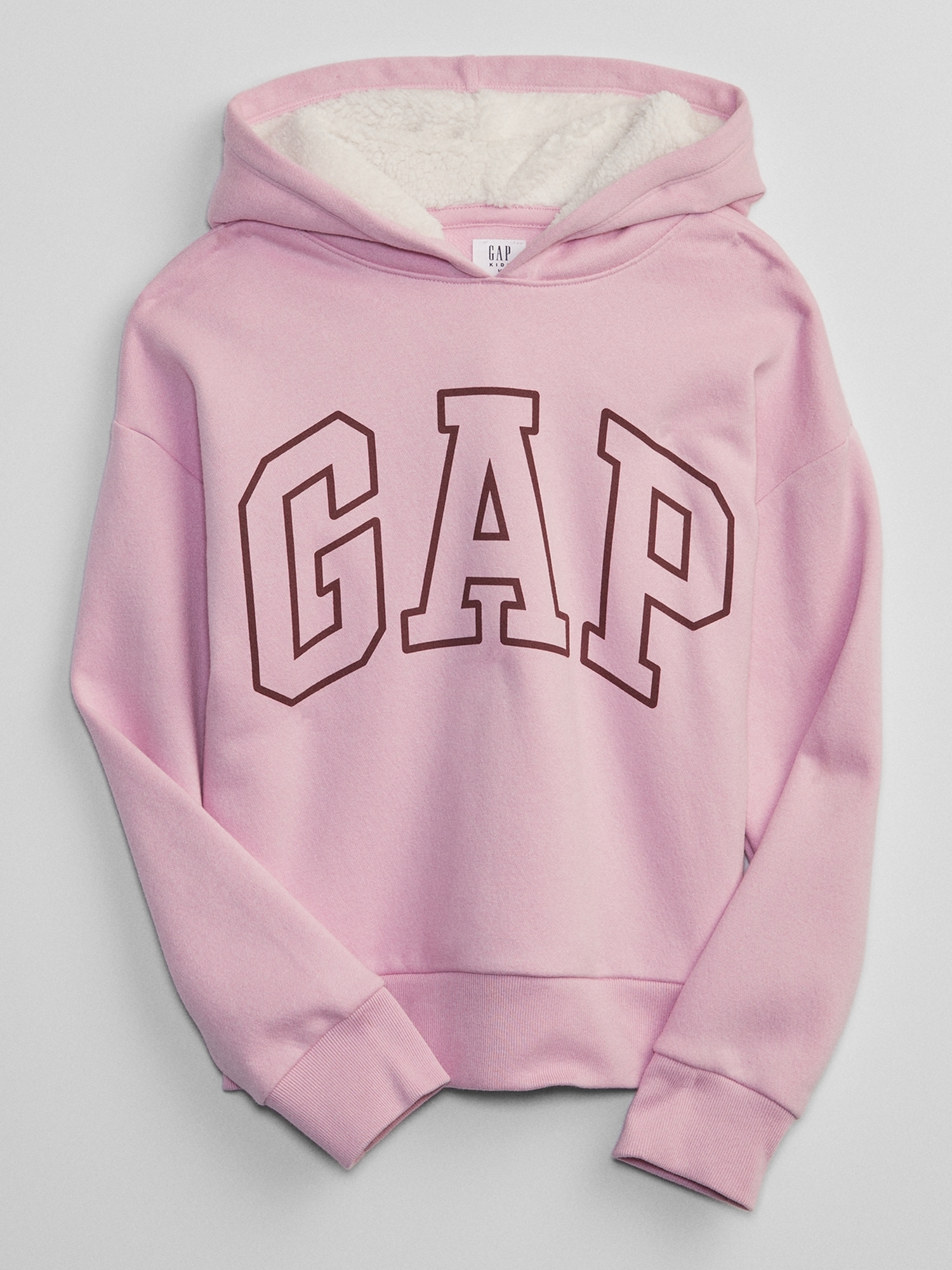 Kids Gap Logo Sherpa Hoodie | Gap Factory