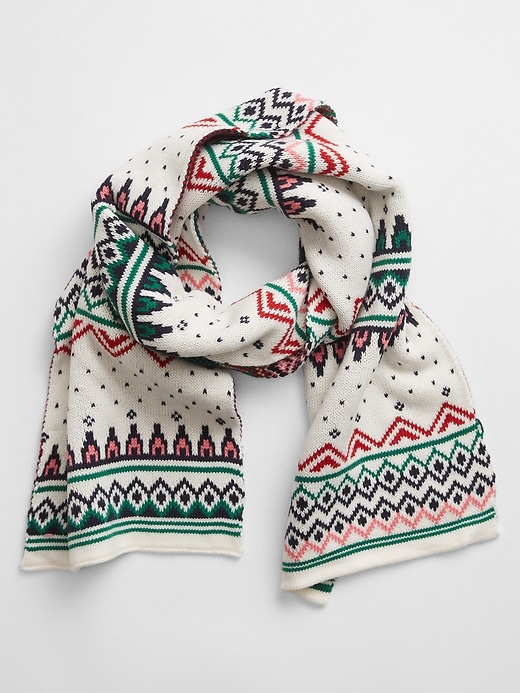 Fair Isle Scarf | Gap Factory