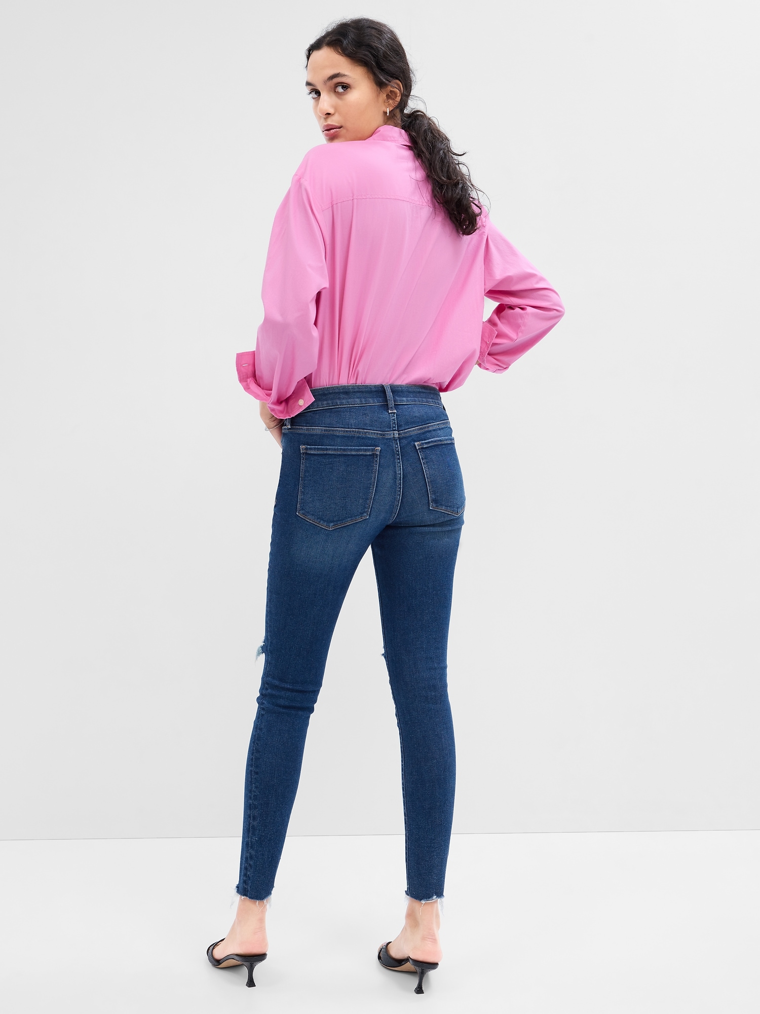 Mid Rise Universal Legging Jeans by Gap Online, THE ICONIC