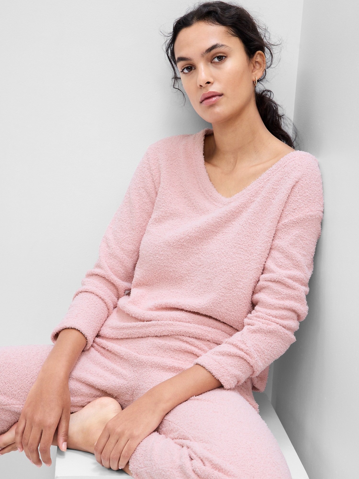 Chenille sleep online top