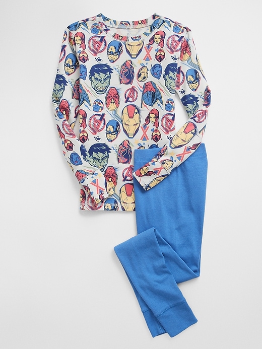 View large product image 1 of 1. GapKids &#124 Marvel Avengers 100% Organic Cotton PJ Set