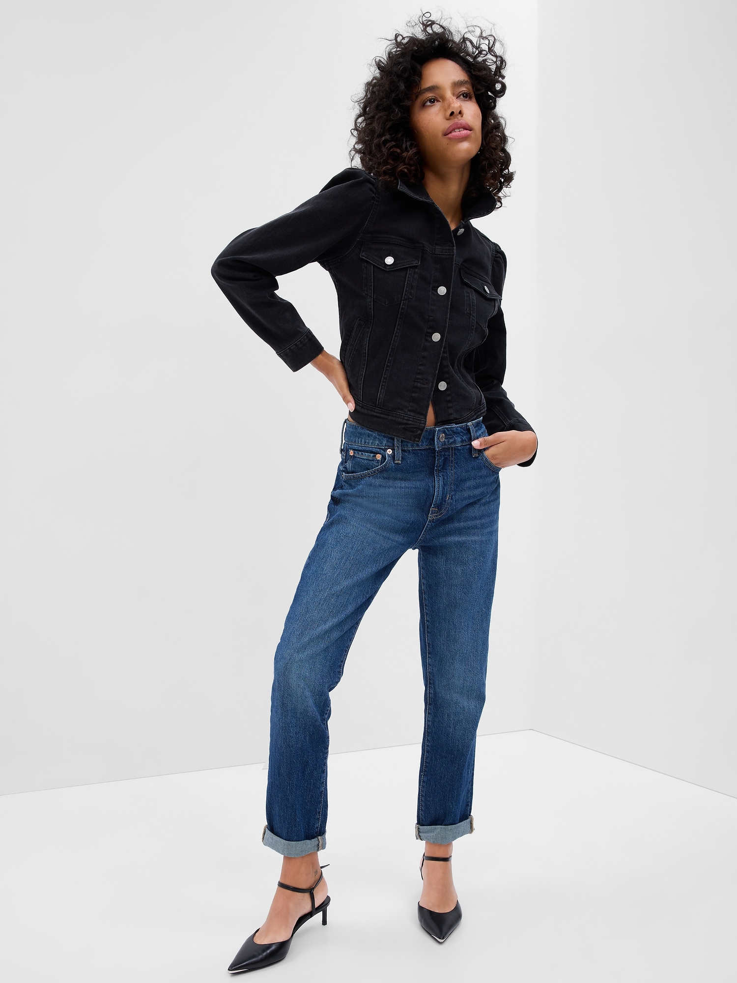 How to Style High cuff Jeans - My name is Lovely!