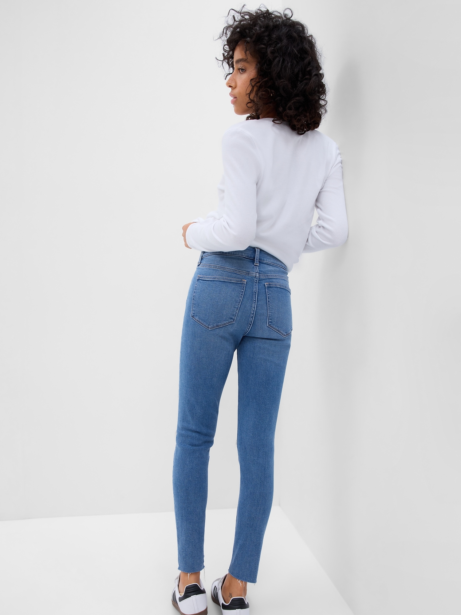 High Rise Universal Legging Jeans by Gap Online, THE ICONIC