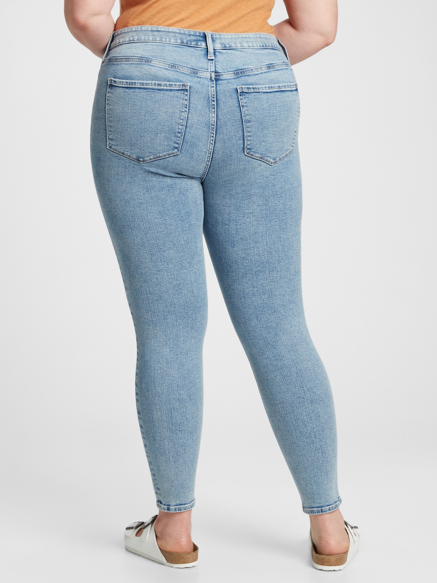 veiligheid strottenhoofd dubbel High Rise Universal Legging Jeans with Washwell | Gap Factory