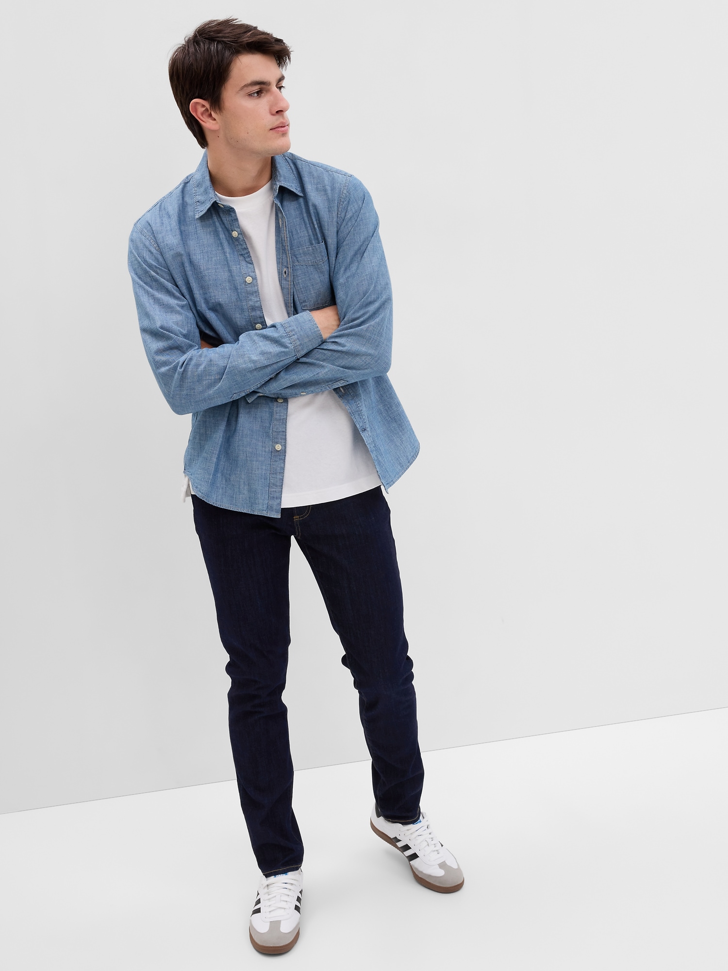 Slim GapFlex Soft Wear Jeans with Washwell by Gap Online