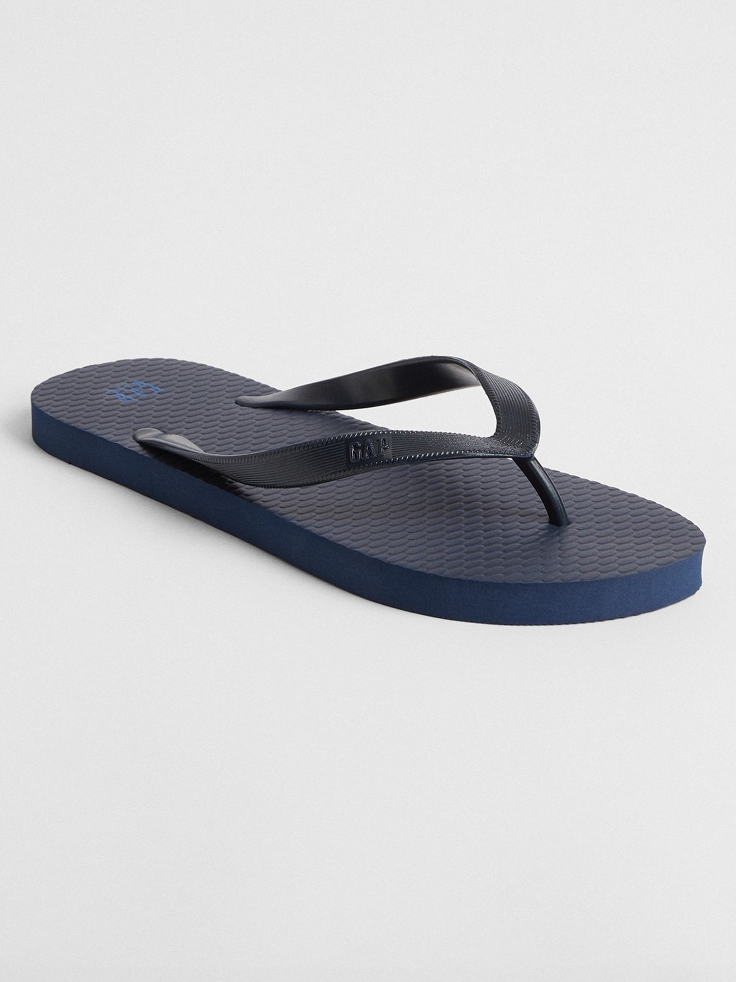 Gap rubber flip store flops