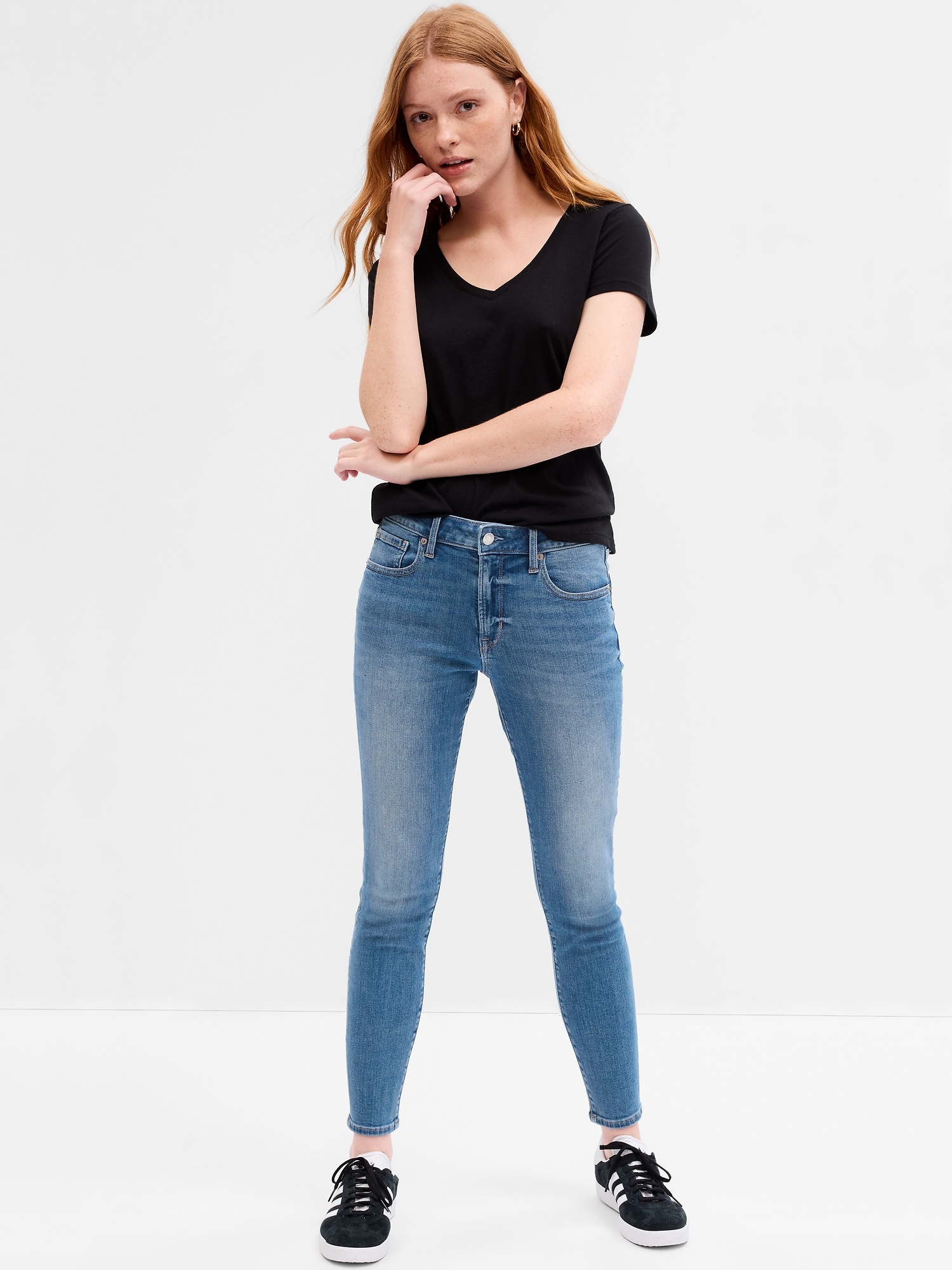 Mid Rise Universal Legging Jeans | Gap Factory