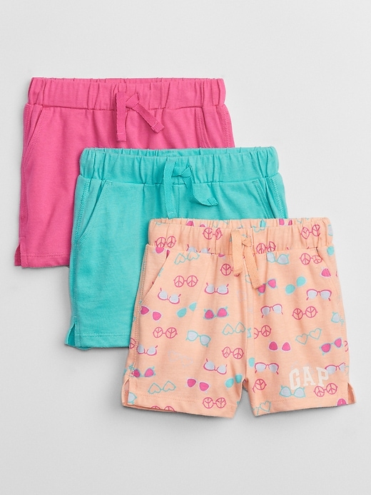View large product image 1 of 1. babyGap Jersey Pull-On Shorts (3-Pack)